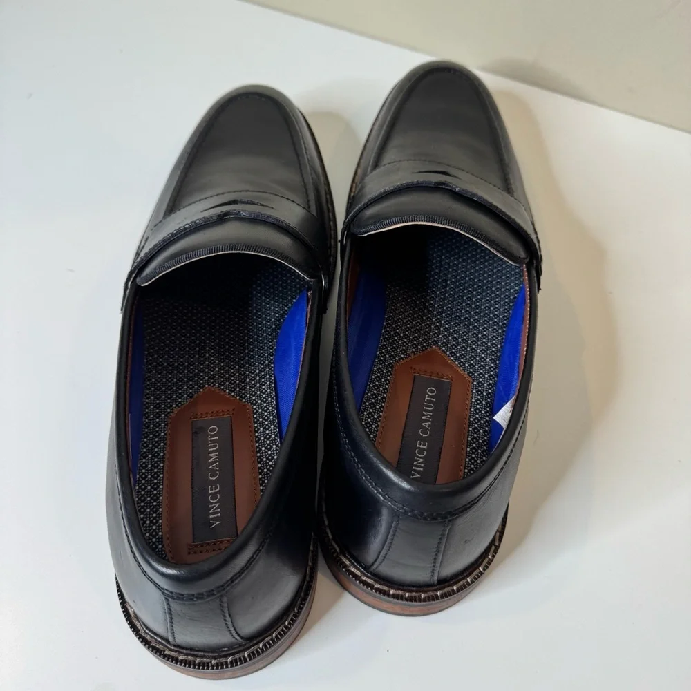 Vince Camuto Lachlan Penny Loafers black size 11.5